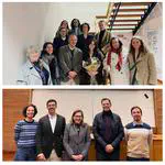 Congratulations to Clara and Guilherme on completing their Master's